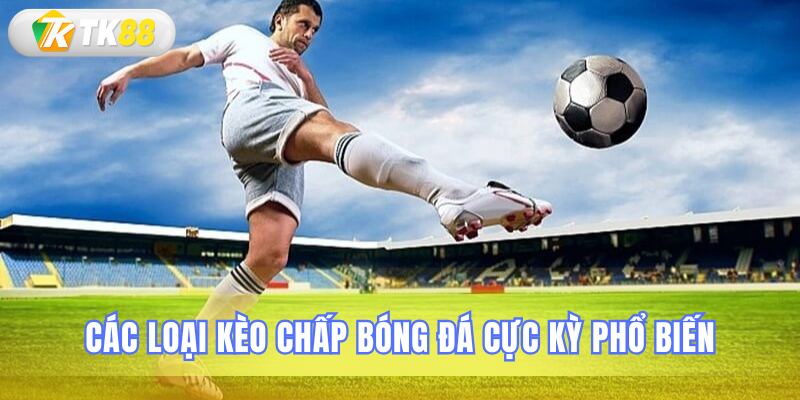 Các dạng kèo chấp bóng đá thường gặp hiện nay