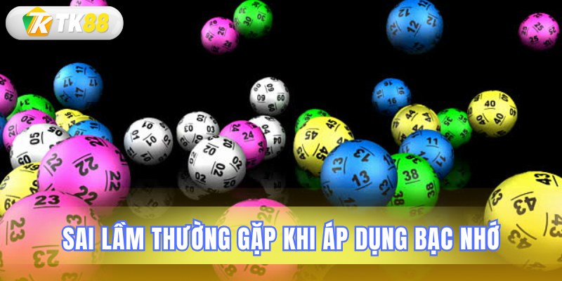 Những lỗi phổ biến khi dùng bạc nhớ cần tránh